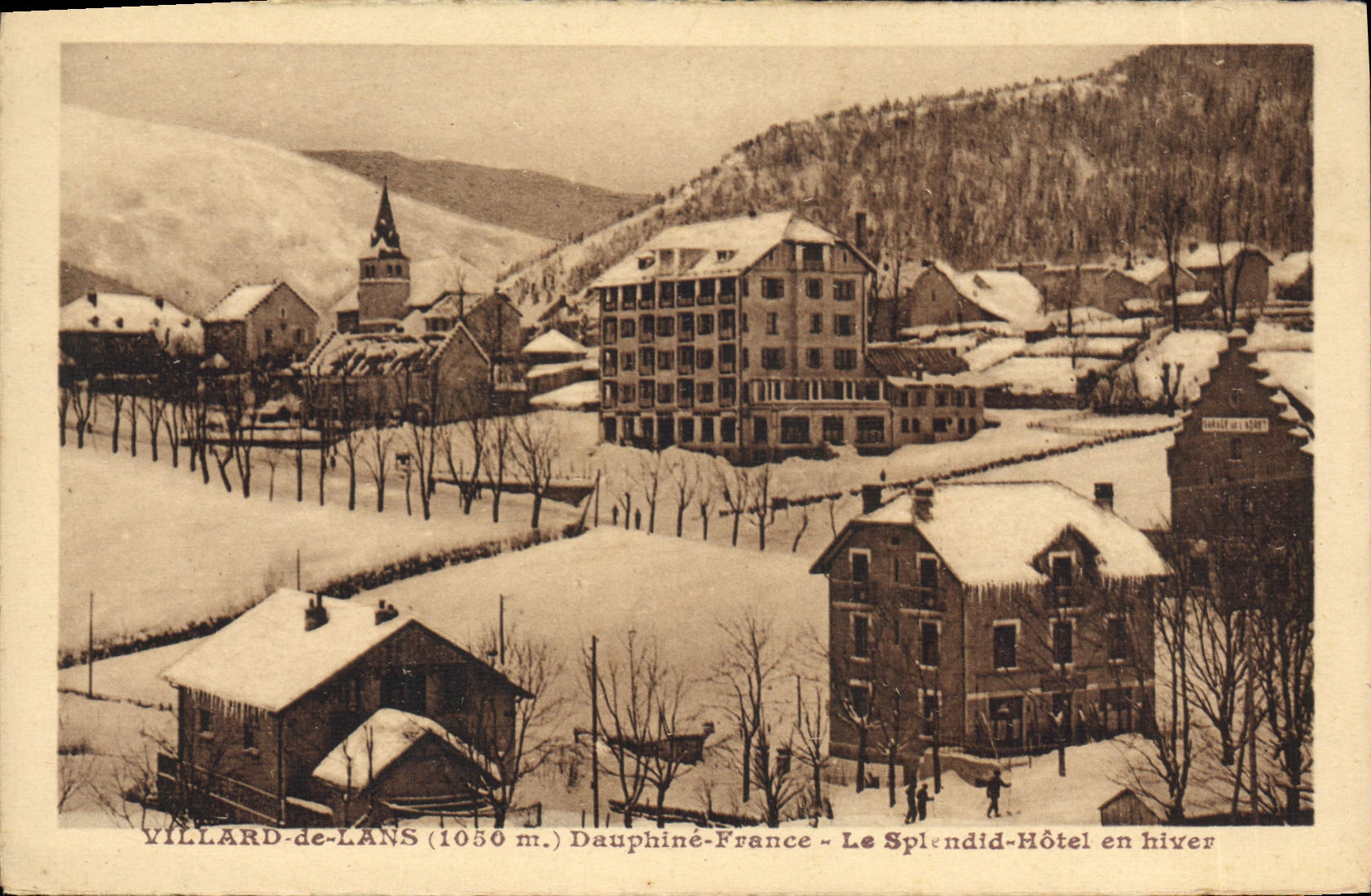 CPA Villard De Lans Dauphine France Le Splendid Hotel