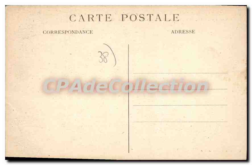 Villard-de-Lans (1045 m.) — Vue générale — Le Col de l'Arc, le Cornafion et le Col Vert — A.M. — Verso