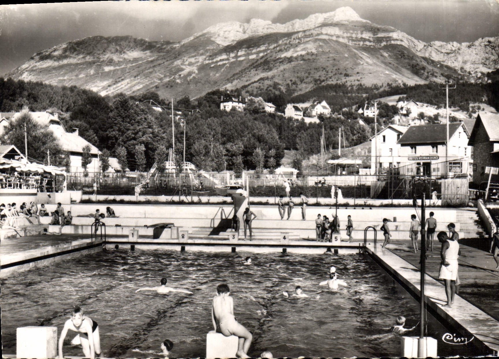 Villard-de-Lans — Piscine Olympique — Coll. 'Le Nain Combier' - Anverso
