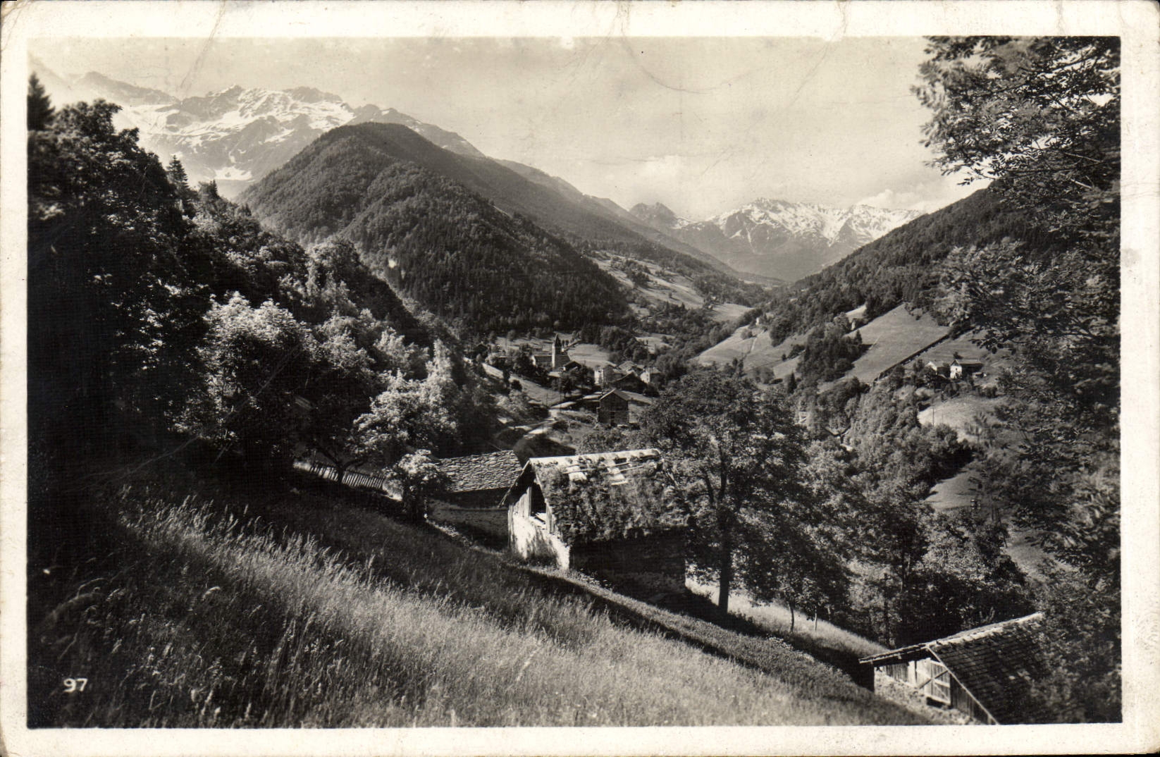 Dauphiné — région d'Allevard — Station Estivale (732). Les deux vallées — édition Pinsot