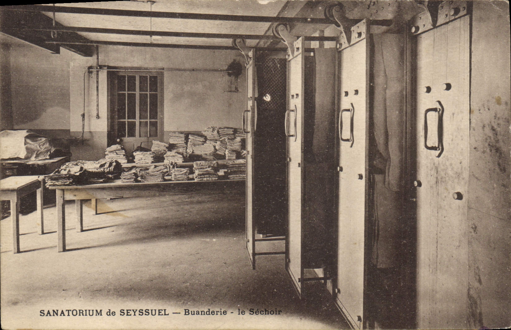 Sanatorium de Seyssuel — Buanderie - le Séchoir