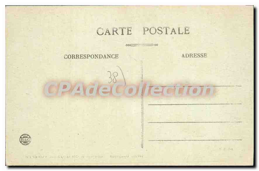Couvent de Chalais-sur-Voreppe — Dauphiné — n° 029 bis — Verso