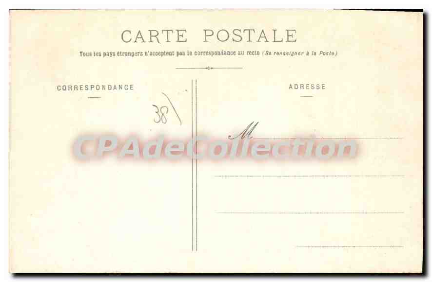 Dauphiné - Le Château de Vizille et Statue de la Liberté — Chéhé A. Y., Collection L. P., Grenoble — Rückseite