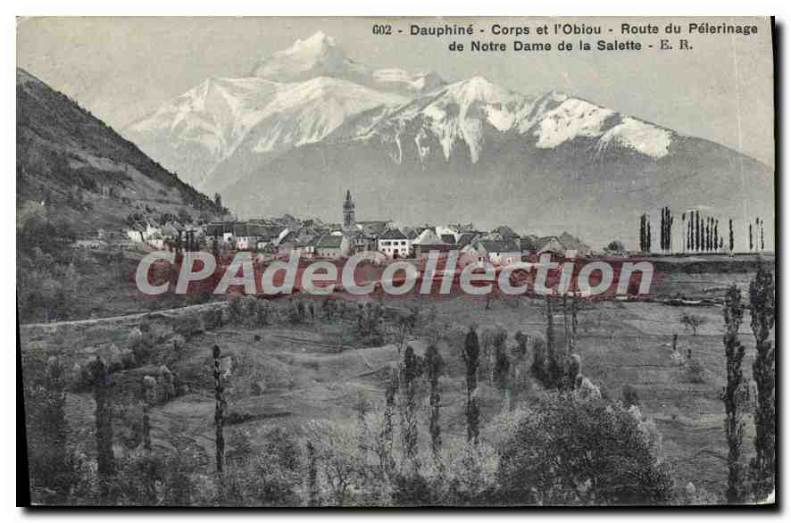 Corps und der Obiou — Pilgerweg zur Notre Dame de la Salette — E.R.