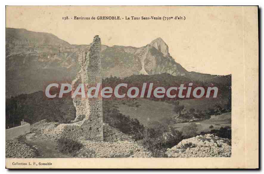 Environ de GRENOBLE - La Tour Sans-Venin (750m d'alt.) - Collection L. P., Grenoble
