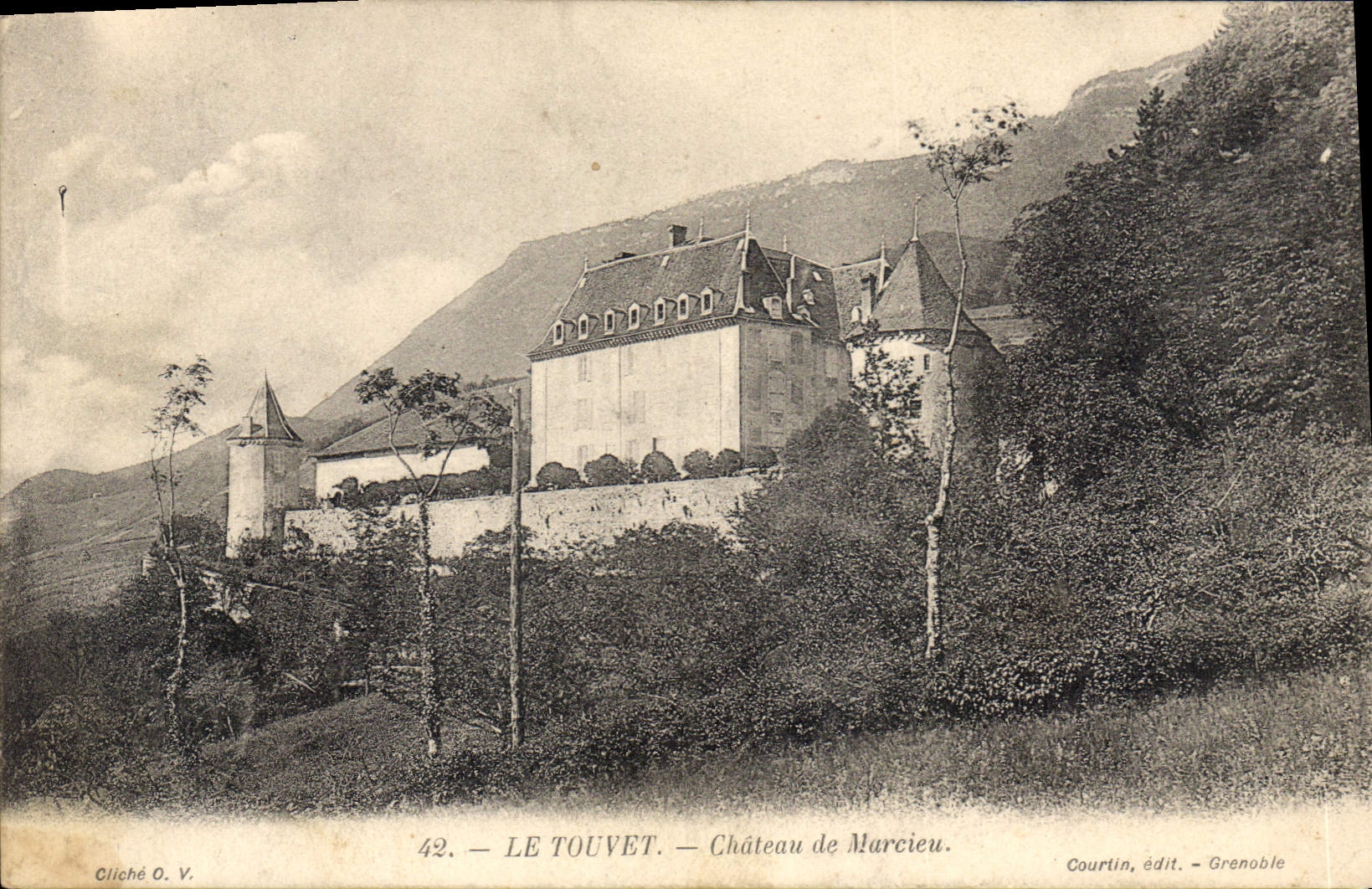 Le Touvet — Schloss Murcieu — Courtoin, Verlag Grenoble