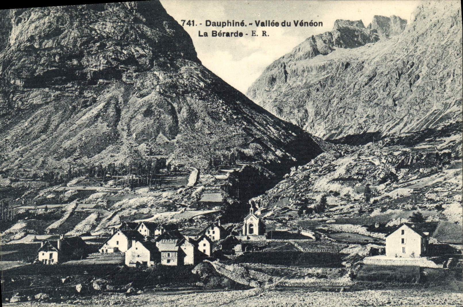 La Bérarde - Vallée du Vénéon - Dauphiné — E.R. n°741