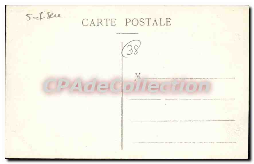 Bourg d'Oisans, la Rive et la Montagne — Dauphiné — Éditeur E.R. n°961 — Reverso