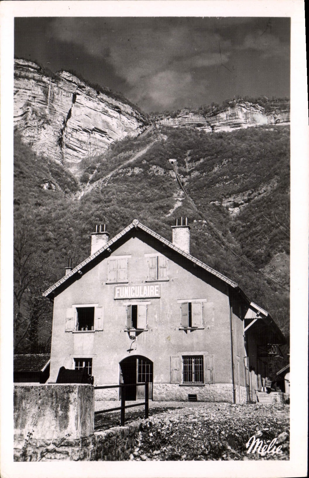 Saint-Hilaire-du-Touvet — Le Funiculaire (plus forte pente d'Europe, 83 %) — Éditions S.P.A. Paris