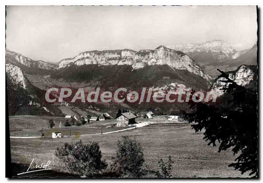 Vue du fond du téléski de La Ruchère — Le Comb de Corail — éditeur Lansot