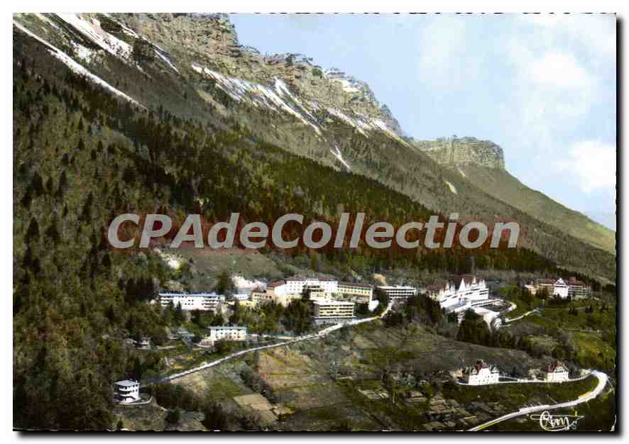Saint-Hilaire-du-Touvet — Vue générale aérienne — Massif de la Dent de Crolles — Combier