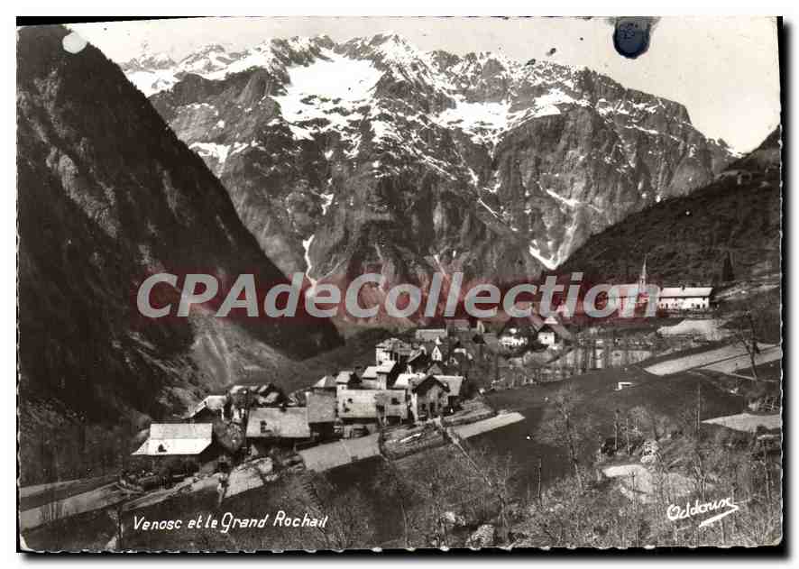 Venosc and the Grand Rochail — panoramic view — Oddaumont