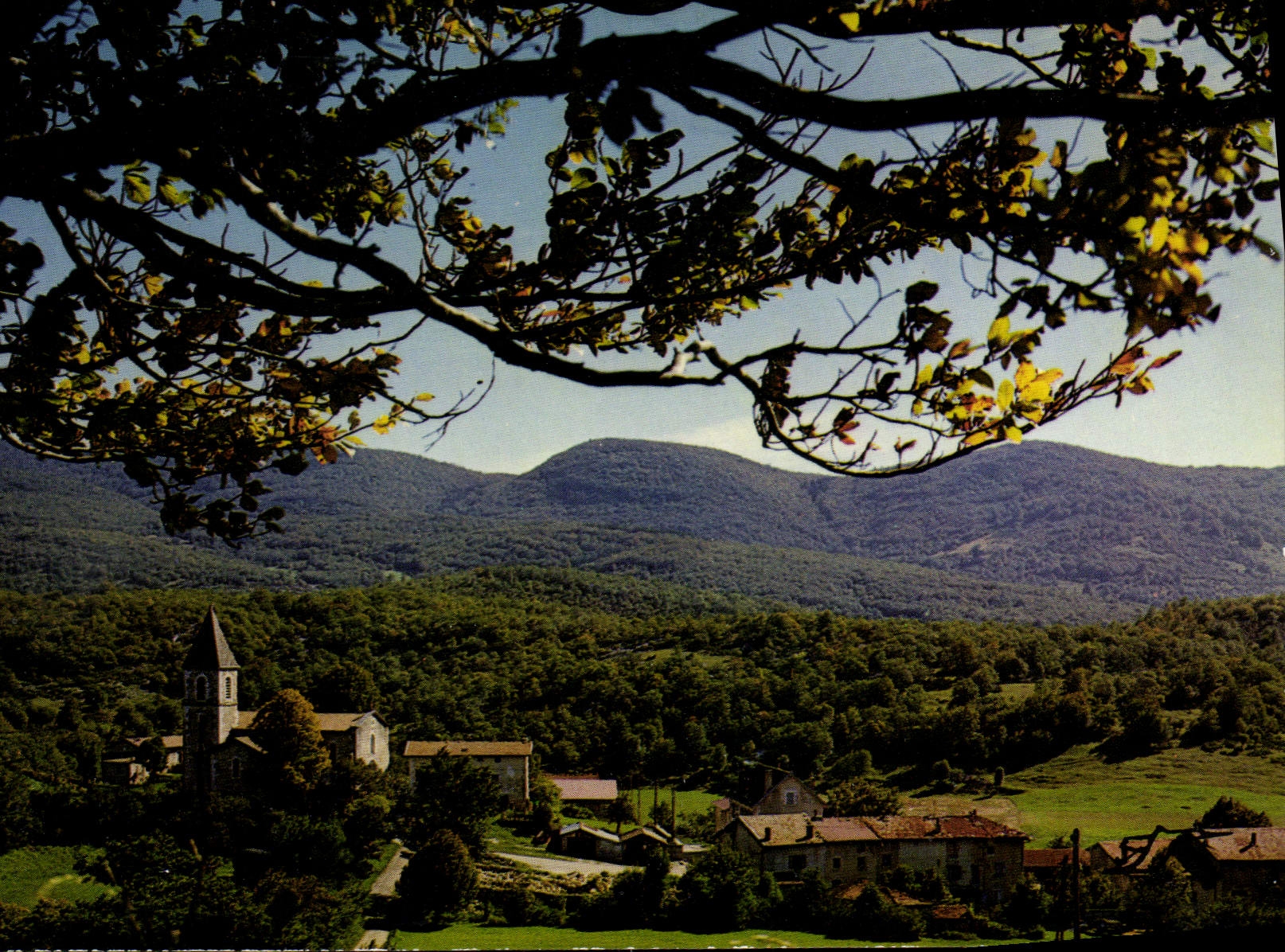 Le village de PRESLES — Environs de PONT-EN-ROYANS (Isère) — S.A.D. CROP 75, qui Frache 69002 Lyon