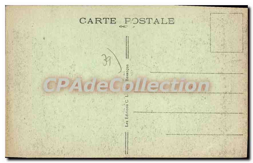 Morez (Jura) — Vista generale — Siti Piacenti della Franche-Comté 1635 — Verso