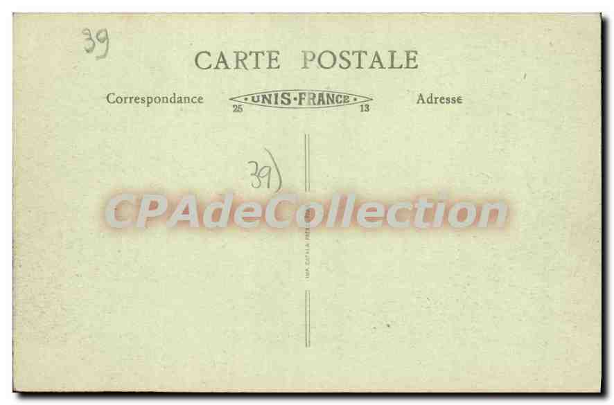 CPA Morez Vue Generale — Rückseite