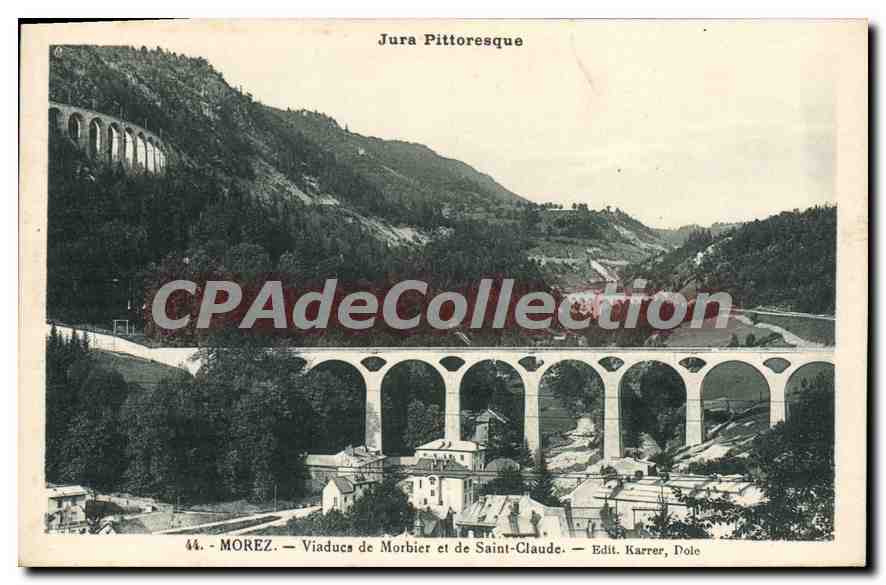 CPA Morez Viaducs De Morbier Et De Saint Claude