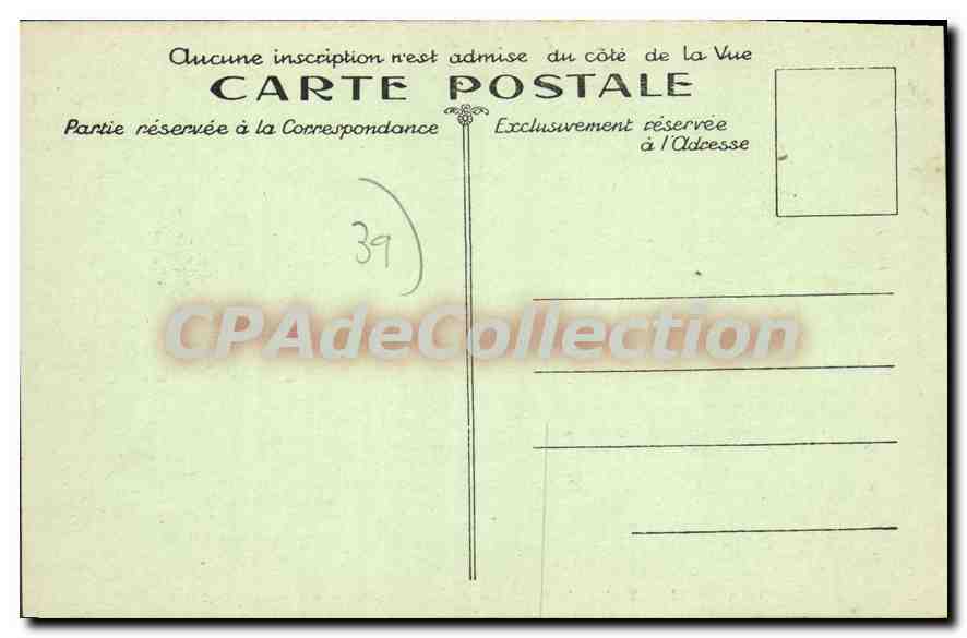 CPA Morez Viaducs De Morbier Et De Saint Claude — Verso