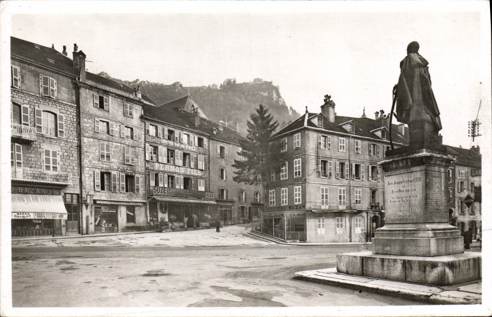 Place d'Armes et Fort Belin — Salins-les-Bains — éditeur inconnu, n° de série 5219 B