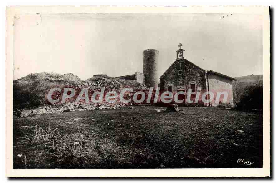 Ruines du Château de Laubespín et Ermitage de Saint Garaboz — Environs de SAINT-AMOUR (Jura) — IMP. MA-ON