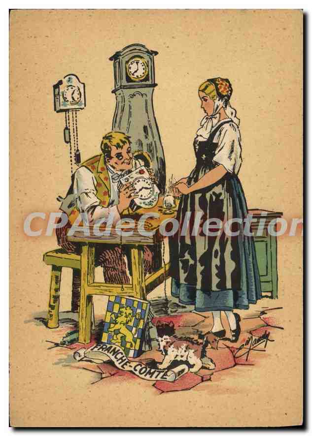 Marché aux horloges — Franche-Comté — éditeur Mr. Borel & J. Boyes - Voorkant
