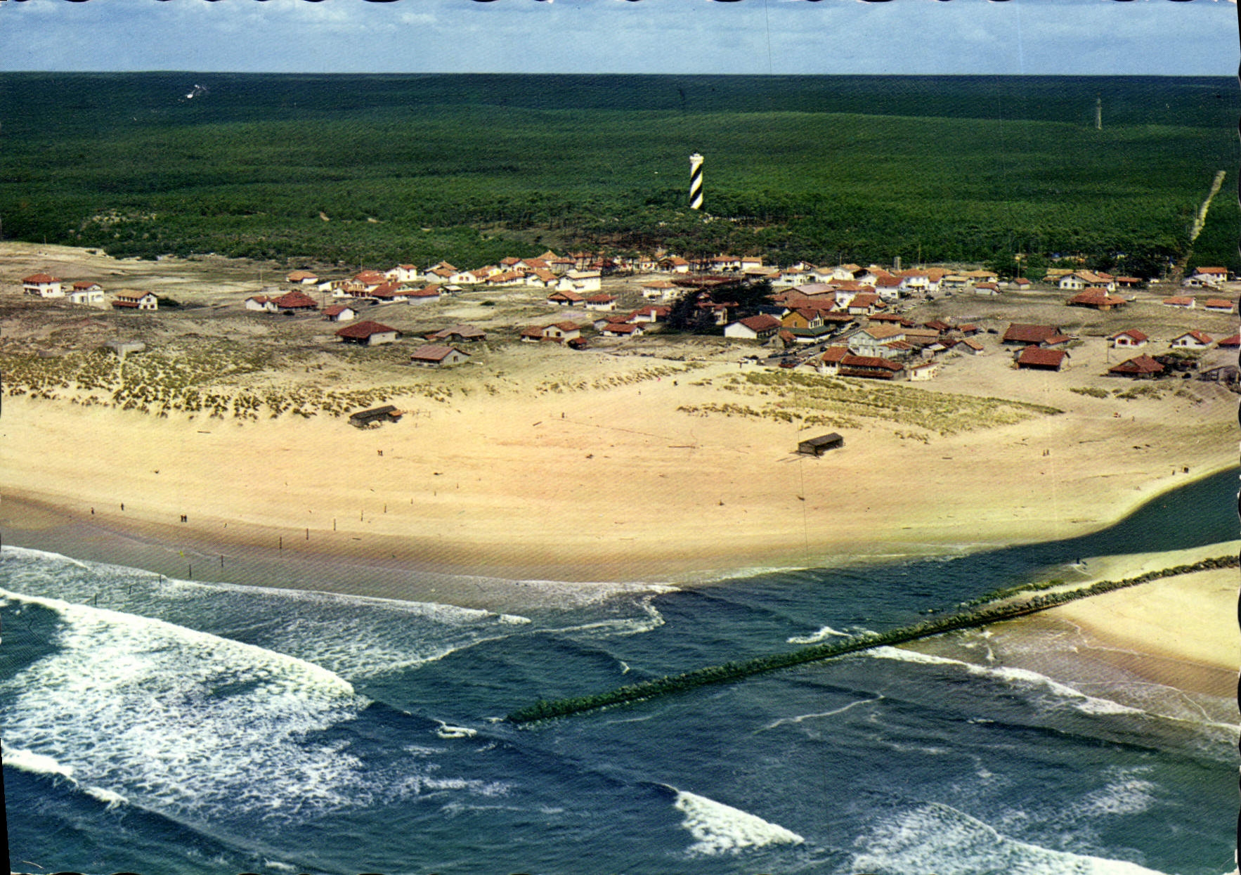 Contis-Plage (Landes) — Vue d'ensemble — Éditions Théolac & Limoges, n°4