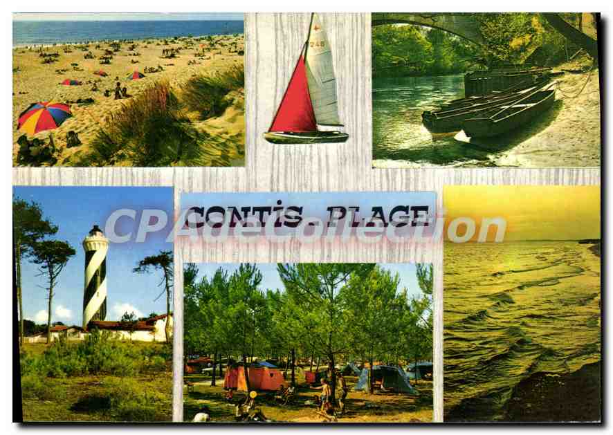 Contis-Plage — Côte Aquitaine (Landes) — CAPAC Éditions Panazol