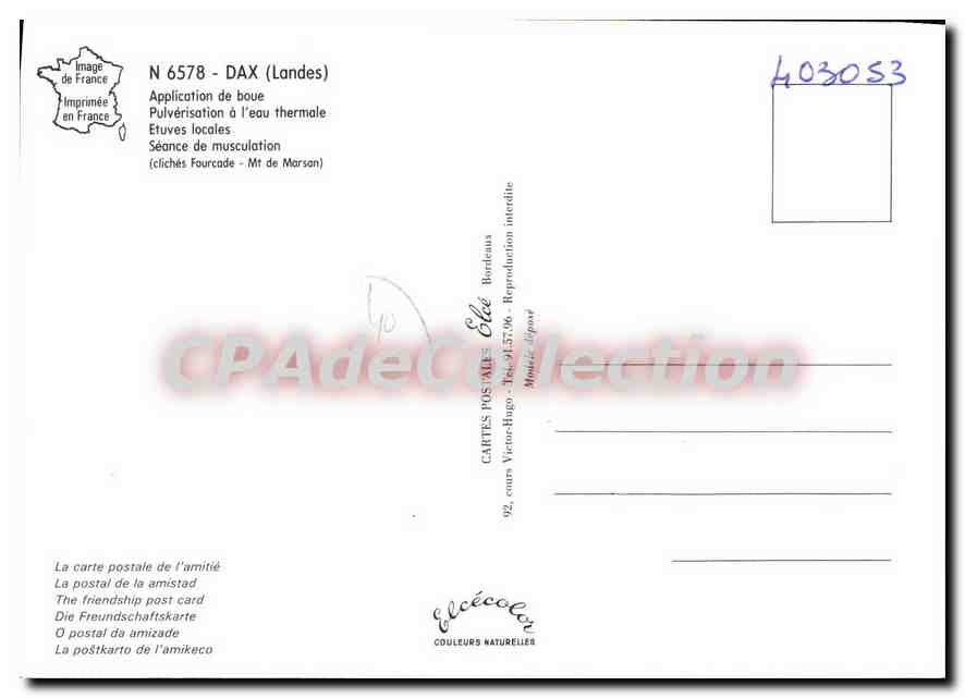 Dax, ville thermale — ACQS — Élécé — Reverso