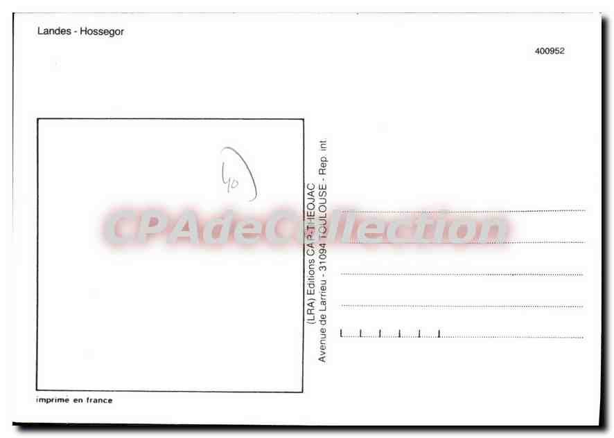 Landes - Hossegor — Blasons adhésifs vinyle lavable — Éditions LRA — Reverso