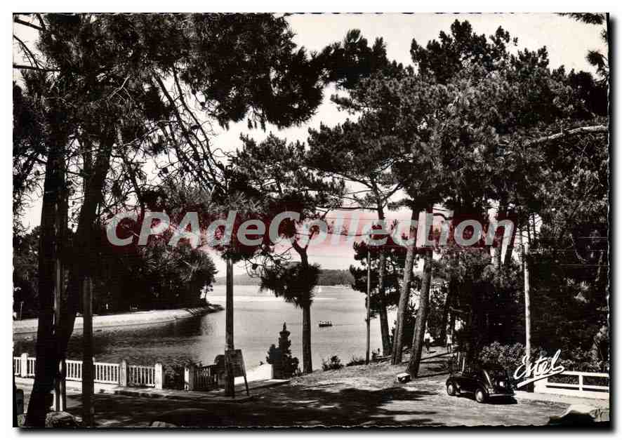 CPSM Hossegor Vue Sur Le lac Et Le Pont Du Canal