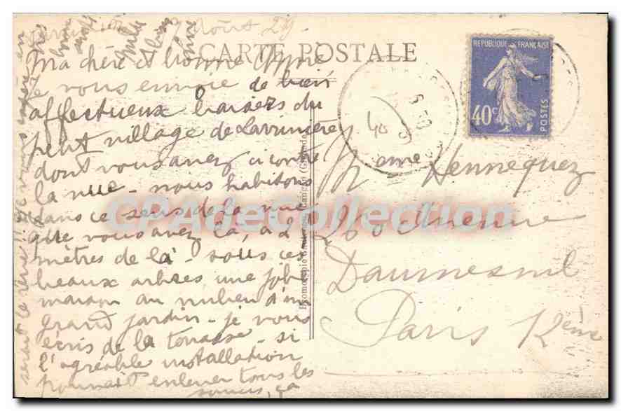 Grenade-sur-Adour (Landes) — Le Grand Pont Métallique sur l'Adour et vue sur Larrivière — Coll. Fr. Reiner, Spucerde, Grenade — Verso