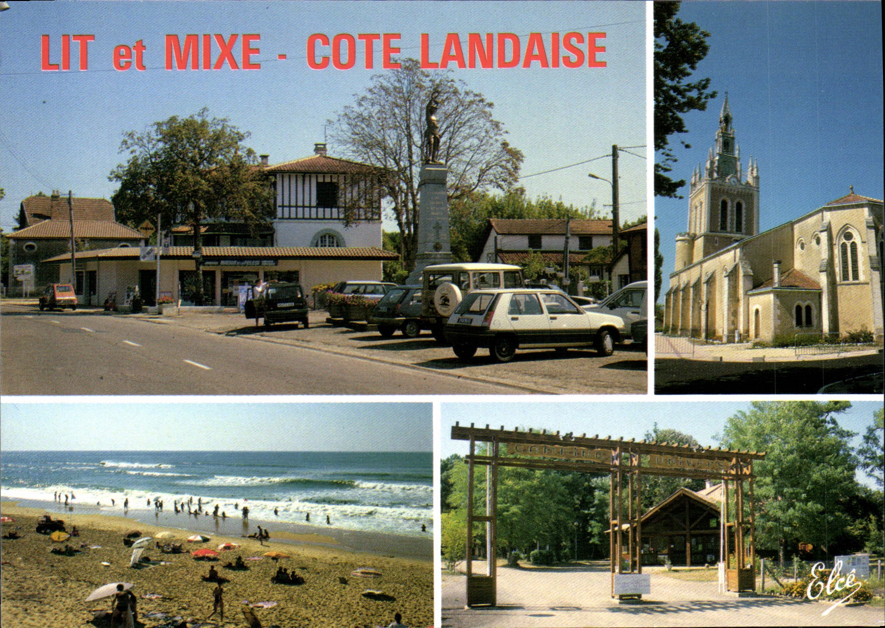 Lit et Mixe - Côte Landaise — Éditeur Elcée, n° 3603