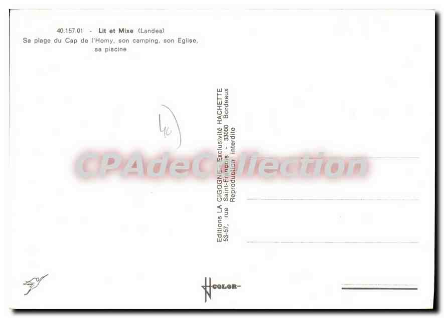 Lit et Mixe — Cap d'Homme — Éditions La Cigogne — Reverso