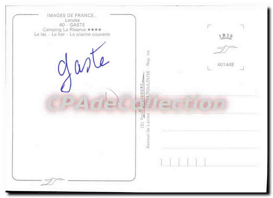 Camping La Réservé — Landes — 40 - Gaste — éditeur Images de France — Reverso