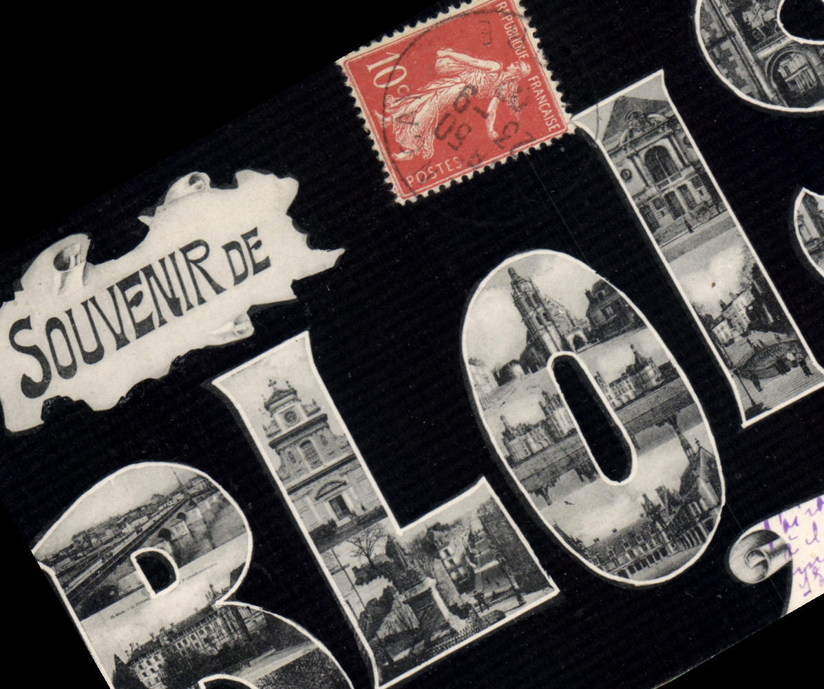 BLOIS — Souvenir de la ville — éditeur inconnu, n° de série non visible