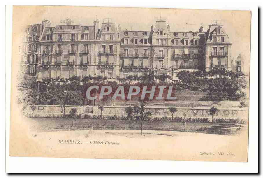 Biarritz CPA L'hotel victoria