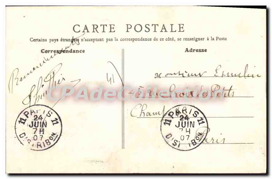 Saint-Aignan-sur-Cher — Château, Cour intérieure — R. F., Paris, n°29 — Reverso