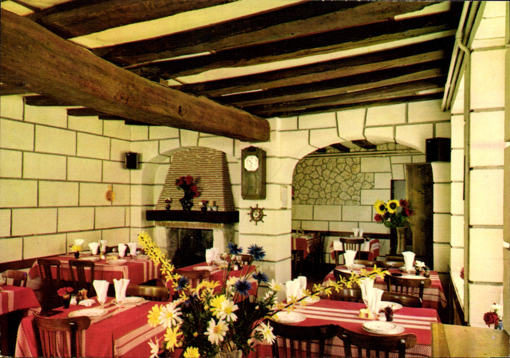 CPSM Hotel Restaurant de L'Esperance Rilly sur Loire Peche Plage