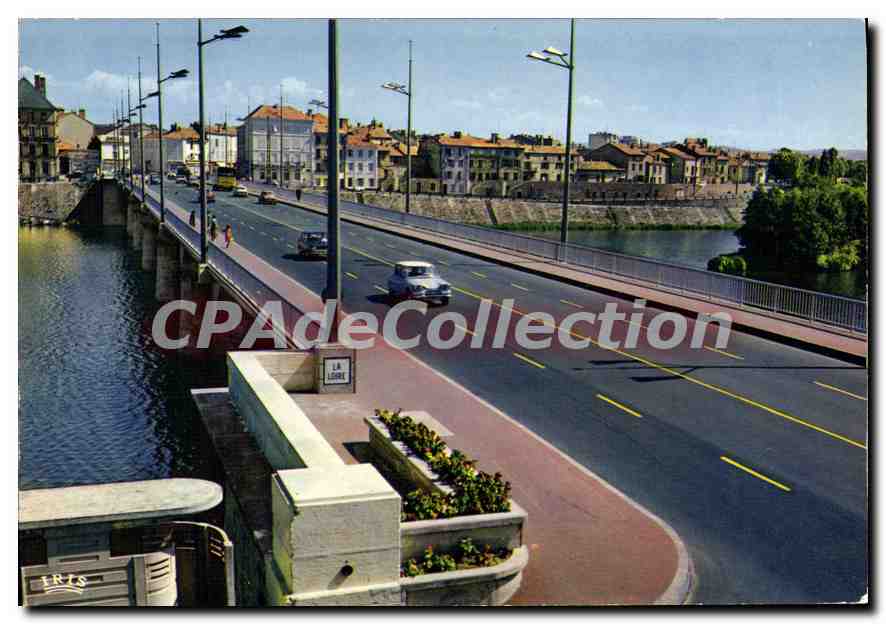 Roanne - Le Pont sur la Loire — reliant Roanne et le Coteau — Éditions 'La Cigogne'