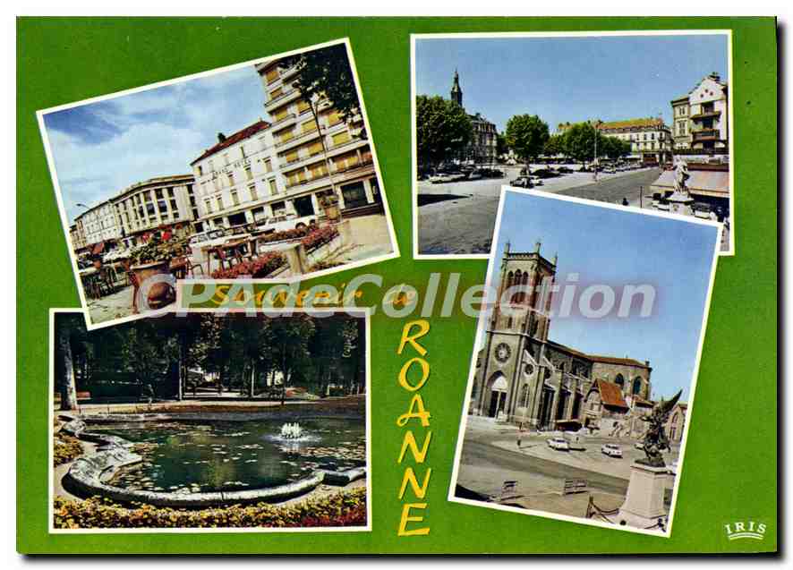 Roanne — vue panoramique — IRIS Mexichrome