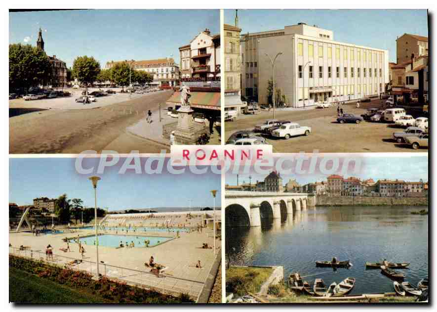 Roanne — vue panoramique — Éditions 'La Gérame'