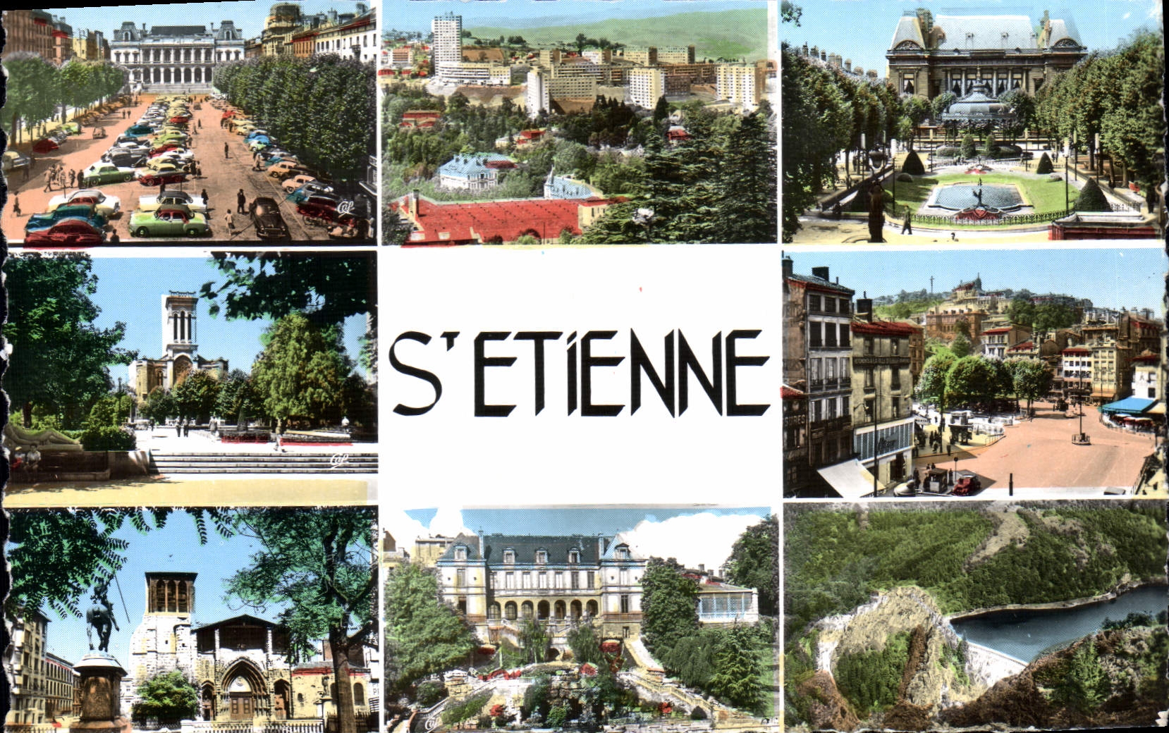 S'ÉTIENNE — vue panoramique — éditeur non identifié