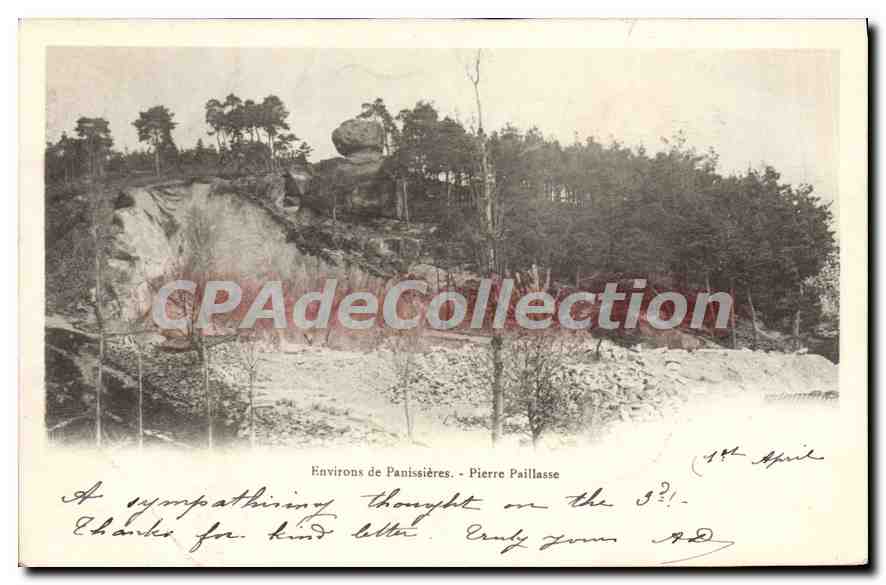 CPA Environs de Panissieres Pierre Paillasse