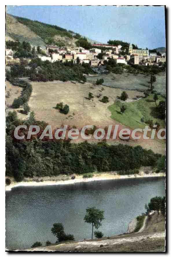 CPA La Valla En Gier Le Barrage de la Rive et le Village