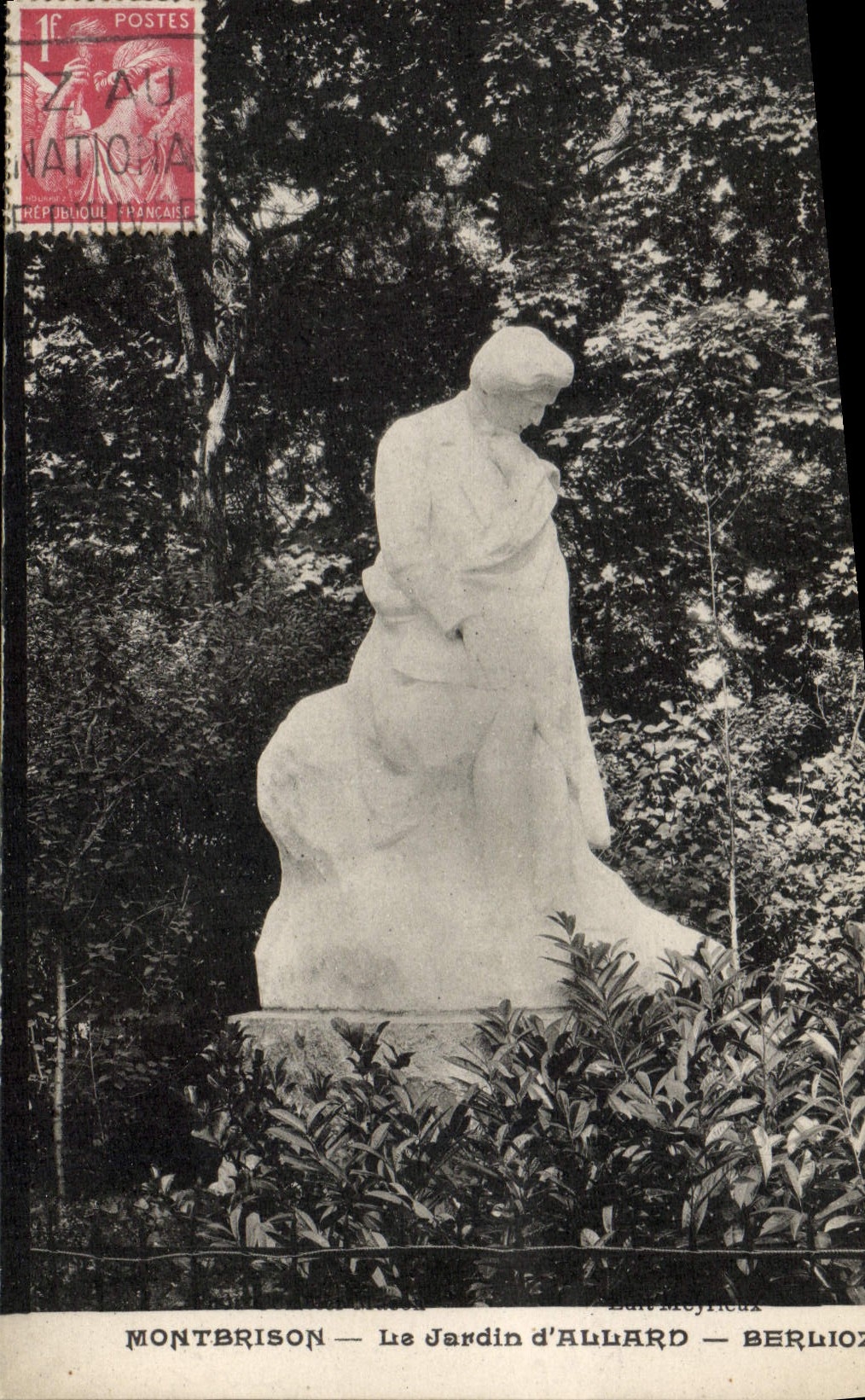 CPA Montbrison Le Jardin d'Allard berlioz