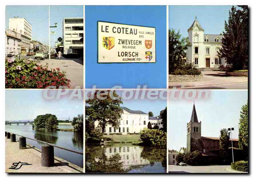 CPSM Le Coteau Zwevegem Belgique Lorsch Allemagne