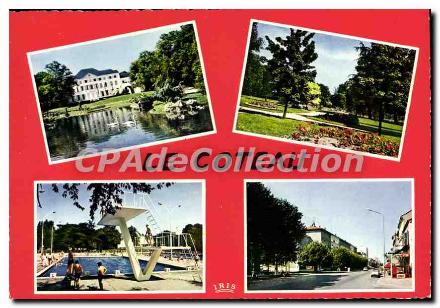 Le Coteau (Loire) — Hôtel-de-Ville, Parc Bécot, Piscine, Avenue de la Libération — Éditions Diplôme