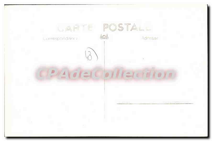CPA Le Chambon sur Lignon Pont sur le Lignon — Verso