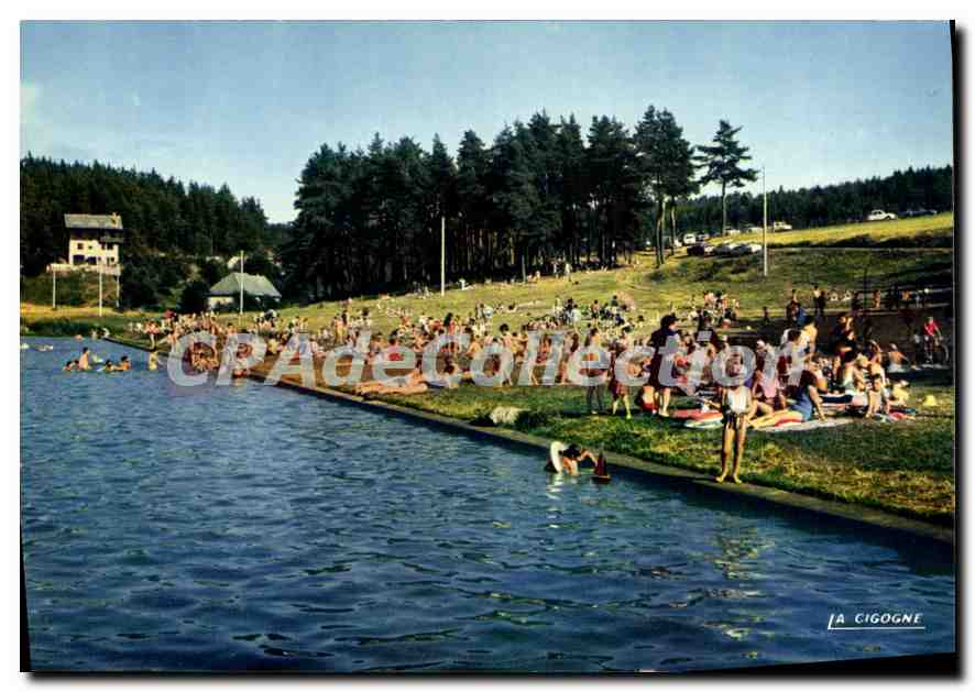 CPSM Le Chambon sur Lignon Les Plaisirs de l'Eau