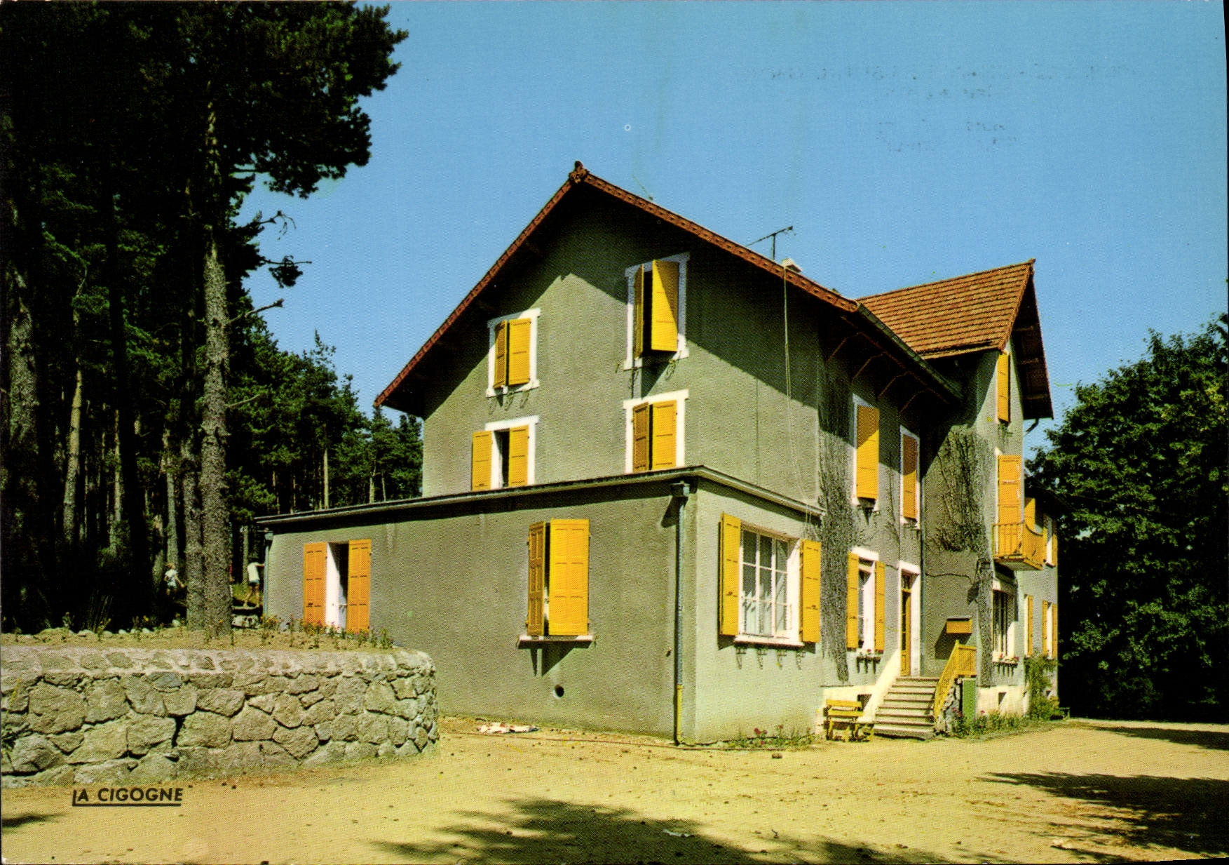 CPSM Le Chambon sur Lignon Maison de Repos Les Genets