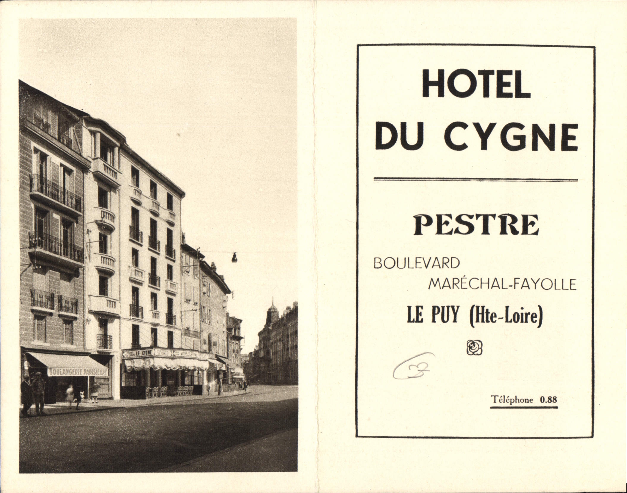 CPA Le Puy Yssingeaux et ses Environs hôtel du cygne